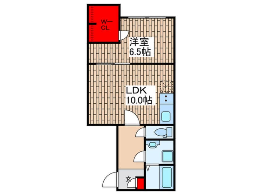 間取図 コーラルテラス南砂