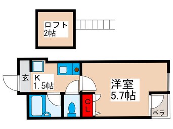 間取図 コーポラスあさひ