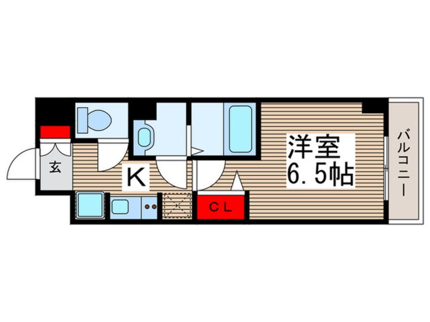 間取図 Ｎーｓｔａｇｅ　ｇｙｏｔｏｋｕ