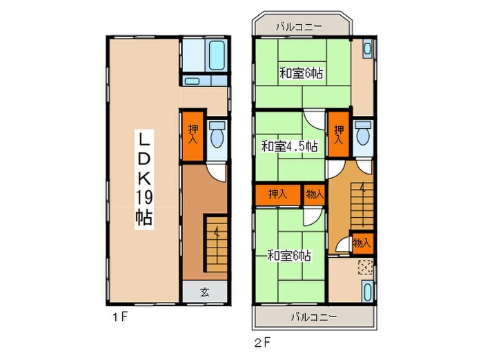 間取り図 西山町戸建
