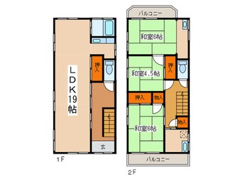 間取図 西山町戸建