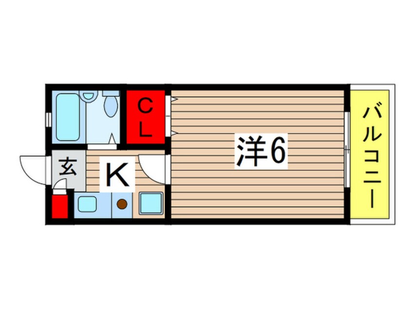 間取図 ピュアトラスト稲毛