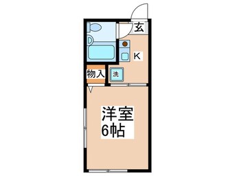 間取図 レオハイツ