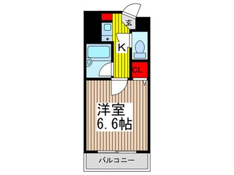 間取図 ラ・トゥール川口