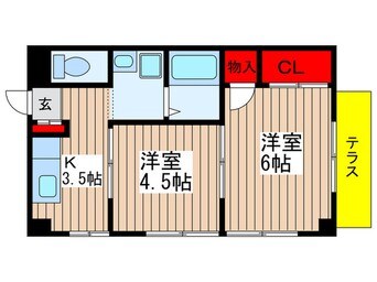 間取図 プリムローズ