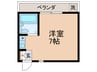 第３セブンハイツ 1Rの間取り