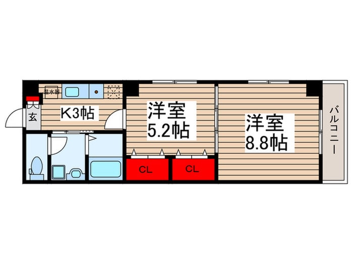 間取り図 レジデンスカープ茂原