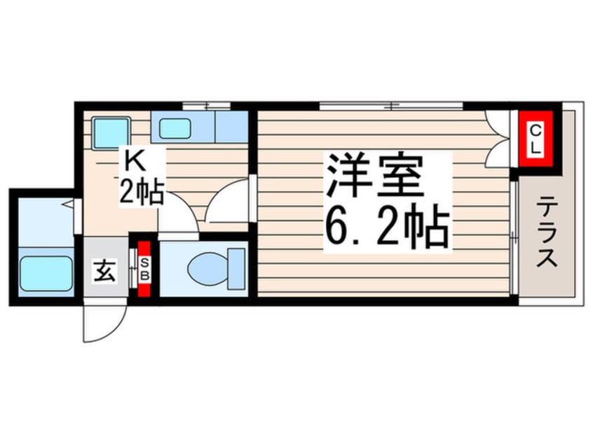 間取図 フラットセキグチ