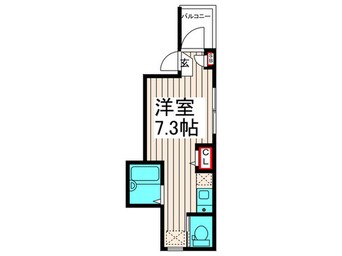 間取図 ティロ・フィナーレ東四ツ木