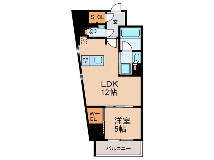間取り図 ザ・パークハビオ市ヶ谷ウエスト
