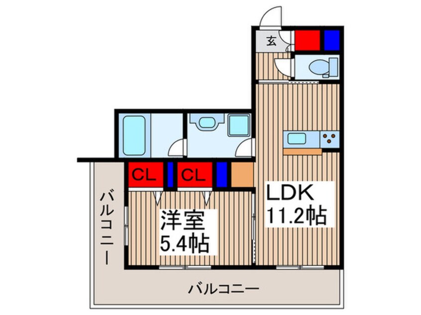 間取図 仮）べルウッドレジデンス