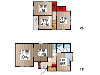 間取図 乙川様邸貸家