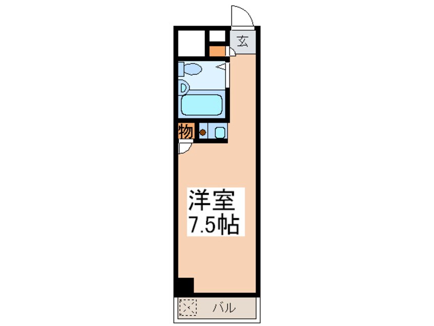 間取図 エレガンス浜田山