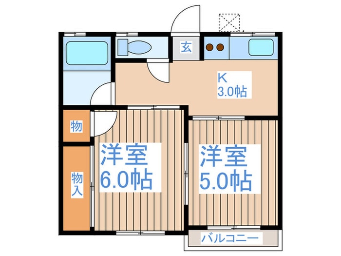 間取り図 シティハイム