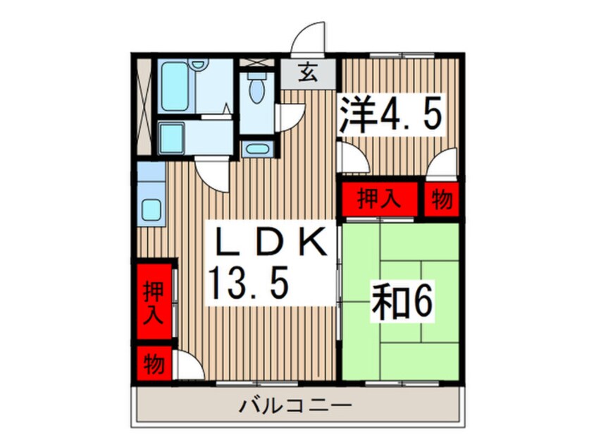 間取図 壱番館