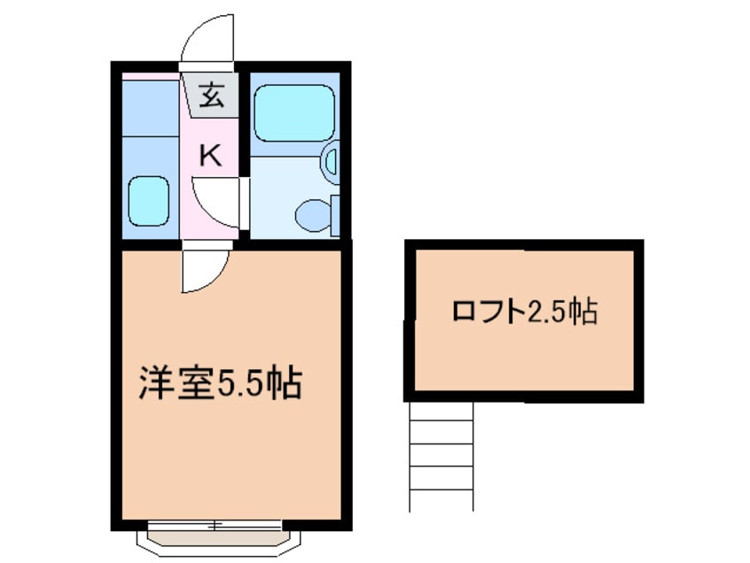 間取図 プラザ望月