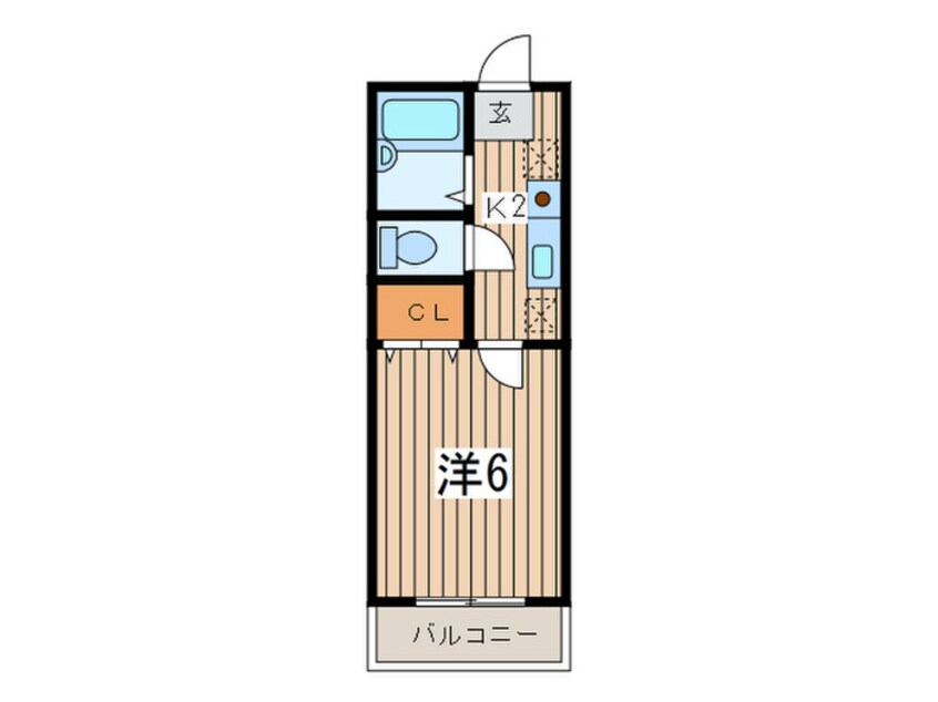 間取図 ランドペアハイムＢ