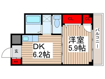 間取図 ラ・ヴェール多喜