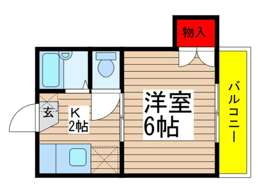 間取図 メゾン小野