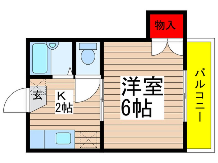 間取図 メゾン小野