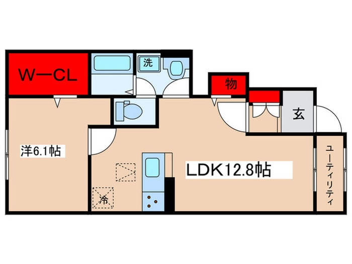 間取り図 リヴァーサ鶴川