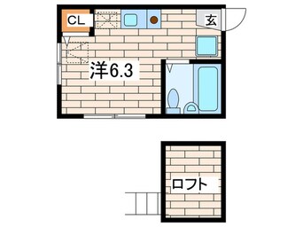 間取図 ウインズＫＡＮＤＡＩＪＩ　Ａ棟