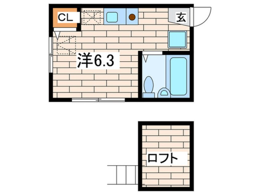 間取図 ウインズＫＡＮＤＡＩＪＩ　Ａ棟