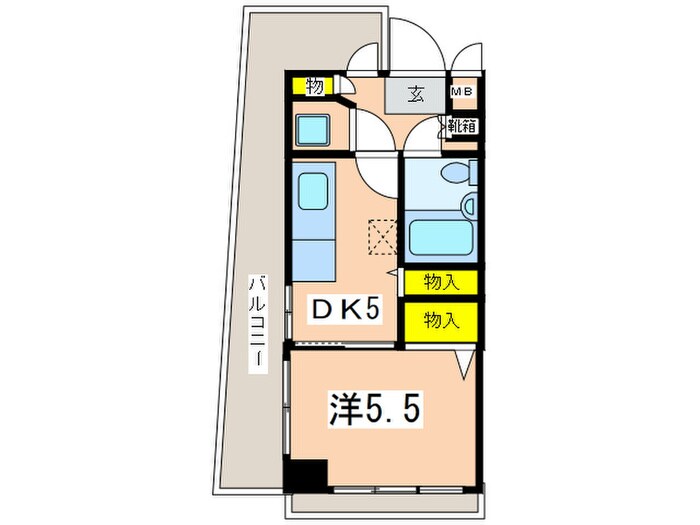 間取り図 第１２鈴木ビル