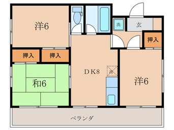 間取図 チェリーガーデン