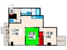 ＯＡＫ ＢＬＤ 2LDKの間取り
