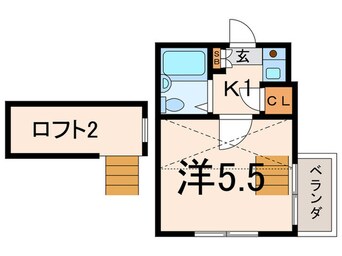 間取図 ロ－タス洗足池