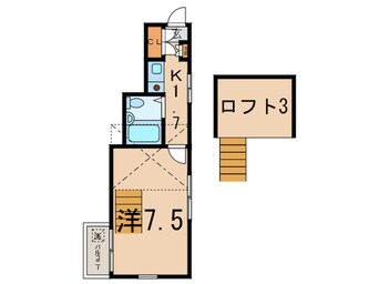 間取図 ロ－タス洗足池