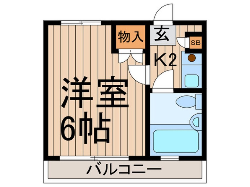 間取図 セイコ－ハイツ