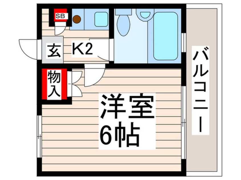 間取図 セイコ－ハイツ