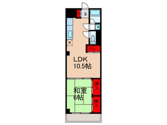 間取図 エルハイツ第４テラジマ