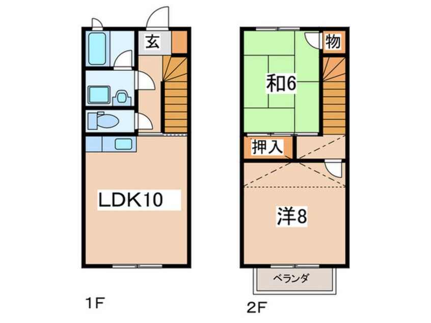 間取図 グリーンテラス４２５