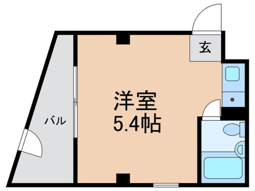 間取図 カステル赤羽