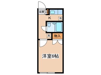 間取図 ホークハイツ