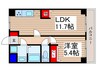 仮)折井コーポ 1LDKの間取り
