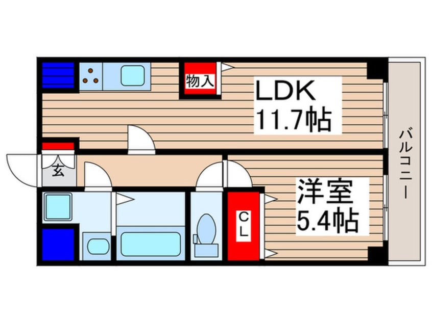 間取図 仮)折井コーポ