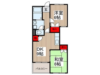間取図 メゾン竹ノ塚