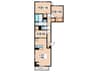 仮）D-ROOM中町 3LDKの間取り