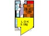 プロスパーＡ館 1LDKの間取り