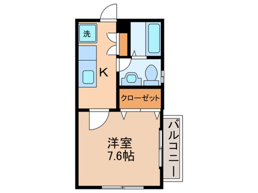 間取図 ドエル馬絹Ｃ