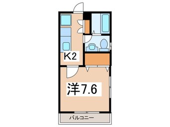 間取図 ドエル馬絹Ｃ