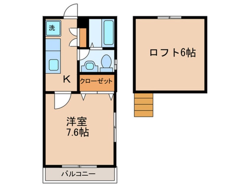 間取図 ドエル馬絹Ｃ