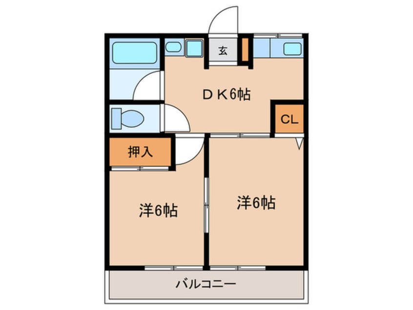間取図 ガーデン深沢