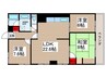 ハイム三栄 3LDKの間取り