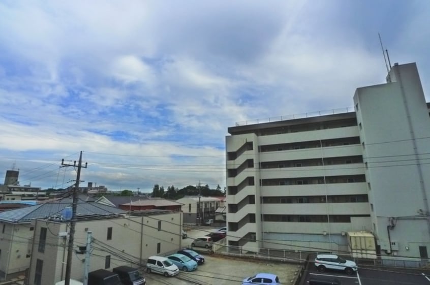 室内からの展望 ハイム三栄