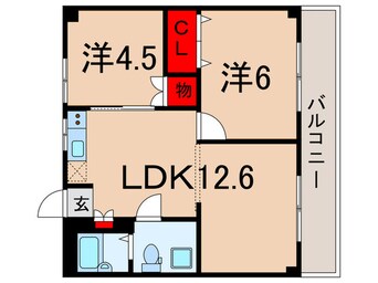 間取図 清和ハイツ